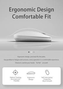 เมาส์ไร้สาย Souris Ergonomique Verticale แบบชาร์จได้ เงียบ รองรับบลูทูธ สองโหมด จากผู้ผลิตเซินเจิ้น เหมาะสำหรับสำนักงาน - Product Image 2