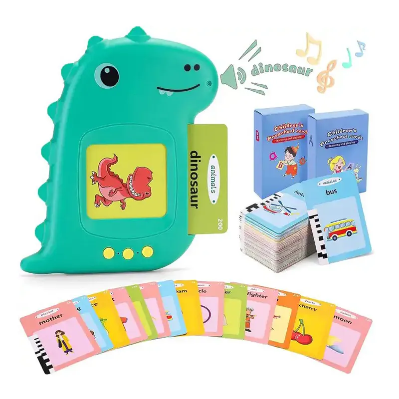 Cartes cognitives électroniques pour enfants Cartes flash parlantes Machines Jouets éducatifs précoces intéressants pour les enfants