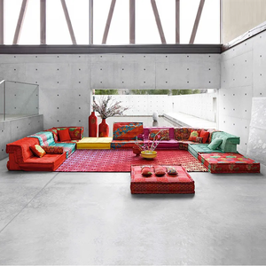 ATUNUS Sofá Mahjong Modular Moderno de Estilo Árabe Único, Muebles de Moda de Colores, Conjunto de Sofá de 7 Plazas - Product Image 2