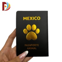 Passeport pour animaux de compagnie FD personnalisé de haute qualité, imprimé en couleur, couverture spéciale, pour voyages, sport, chiens et chats, pour passeport d'hôpital vétérinaire
