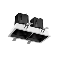 Usine 2024 nouveaux projecteurs de conception modulaire anti-éblouissement réglables sans garniture encastrés led lumière vers le bas