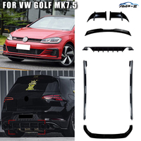 Kit carrosserie AMP-Z pour Volkswagen Golf MK7.5 : Lame de pare-chocs avant, jupes latérales, aileron arrière, diffuseur arrière en ABS