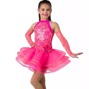 Nuevo estilo Sweetheart Princess Dance Tutus Competición del Día de los niños Kindergarten Performance Ballet Dance Dress Disfraces - Product Image 4