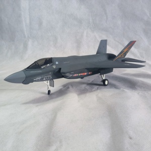 High Precision 1 To 48 Scale Zinc Alloy F35 Fighter Model Resin Crafts Home Decoration Business Gift Hand Painted Artistic Style - Product Image 1