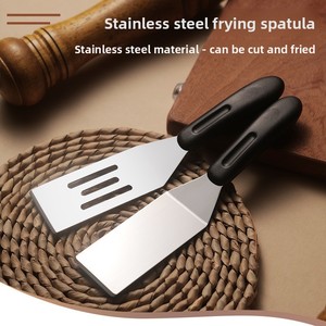 ตะหลิวสเตนเลสสตีลสำหรับทำแพนเค้ก ผลไม้ อาหารดิบ ย่างเทปปันยากิ สเต็ก อาหารญี่ปุ่น ตะหลิวขนาดเล็ก อุปกรณ์ทำครัว จากโรงงานโดยตรง - Product Image 2
