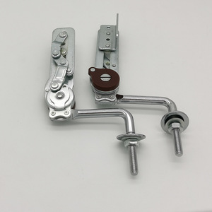 Double Ear Headrest Hinge Stainless Steel 90-180 Degree Adjustable Surface Mount Furniture Hardware Accessory - Product Image 3