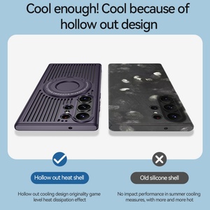 Funda Magnética Transpirable con Orificios para Disipación de Calor y Anillo para iPhone 15 11 13 Max 11 Plus con Soporte Oculto - Product Image 6