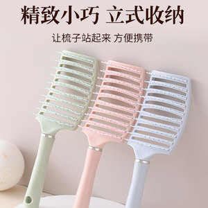 หวีซี่ใหญ่พลาสติกสำหรับเพิ่มวอลลุ่มโคนผม ใช้ในบ้าน - Product Image 5