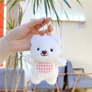 Porte-clés pendentif sac à dos en peluche <span class=keywords><strong>ours</strong></span> mignon, cadeau <span class=keywords><strong>d</strong></span>'anniversaire, modèle 0532, accessoire vestimentaire, vente en gros - Product Image 5