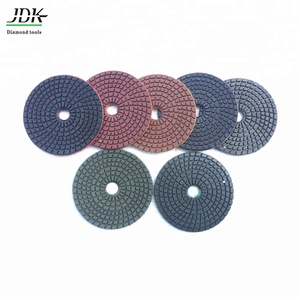 JDK almohadillas de <span class=keywords><strong>pulido</strong></span> de diamante Flexible de resina de 4 pulgadas, 100mm, para <span class=keywords><strong>pulido</strong></span> de hormigón, diseño muy duradero - Product Image 2