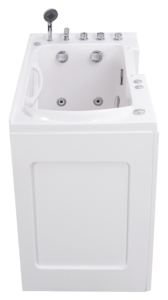 <span class=keywords><strong>Vasca</strong></span> Idromassaggio Freestanding in Acrilico, Moderna <span class=keywords><strong>Vasca</strong></span> da Bagno <span class=keywords><strong>per</strong></span> <span class=keywords><strong>Anziani</strong></span>, 1,5m Bianca, 3 Anni di Garanzia, <span class=keywords><strong>per</strong></span> 1-2 Persone, <span class=keywords><strong>con</strong></span> Idromassaggio e Aria - Product Image 3