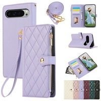 Étui portefeuille de luxe en cuir antichoc avec porte-cartes pour Google Pixel 11, 11 Pro, 10 Pro, 10 Pro XL, 9, 9 Pro, 10A, 9A, 8A, 7A, 6