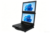 New Intel Portable Computer 1000 Nits 15.6 Inch Dual Screens 64G RAM 8TB ROM IP65 for Mining Industry OEM/ODM English