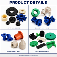 Fabricant de pièces moulées par injection plastique sur mesure, pièces en plastique PP PE Nylon ABS, services OEM pour l'électronique et l'automobile