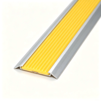 Protections de marche en aluminium durable antidérapantes pour escaliers intérieurs et extérieurs