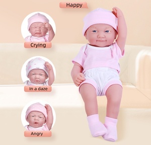 Muñecas Bebé Reborn <span class=keywords><strong>de</strong></span> 35 cm con Expresiones Divertidas <span class=keywords><strong>para</strong></span> Niñas, Juguetes <span class=keywords><strong>de</strong></span> Silicona <span class=keywords><strong>de</strong></span> Cuerpo Completo, Muñecas Bebé Reborn <span class=keywords><strong>de</strong></span> Silicona Realistas - Product Image 3