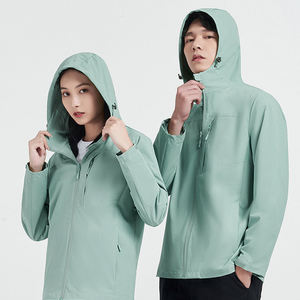 Chaqueta Impermeable Deportiva para Hombre, Chaqueta Softshell Personalizada de Talla Grande con Capucha, Cortavientos Deportivo, Chaquetas Impermeables para Exteriores - Product Image 6