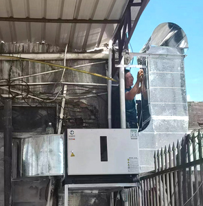 Hiệu Suất Cao 4000m ³/H Không Khí Dầu Fume Lọc Tĩnh Điện Lọc Không Khí Nhà Bếp Làm Sạch Hệ Thống Cho Nhà Hàng Nấu Ăn - Product Image 4