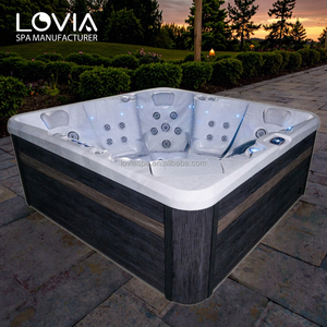 Grand fabricant de <span class=keywords><strong>spa</strong></span> Bain à remous intelligent pour 5 personnes Système Balboa <span class=keywords><strong>Spa</strong></span> de massage pour piscine extérieure <span class=keywords><strong>Spa</strong></span> de source chaude Baignoires de massage - Product Image 2