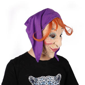 Masque de tête, gants en latex pour Halloween, figurine d'action Avengers, super-héros, cosplay, masque de clown, masque de sorcière, drôle, effrayant - Product Image 2