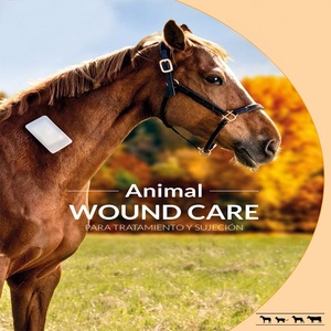 Curativo Adesivo Reutilizável de Espuma para Feridas de Animais para Cavalos e Cães, Sem Látex, Curativo Veterinário Ajustável - Product Image 2