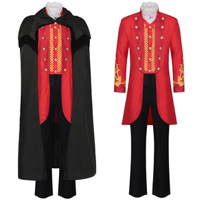 Disfraz de Halloween para Carnaval, el Gran Showman P.T. Barnum, Disfraz de Cosplay de Hugh Jackman, Chaleco, Uniforme, Traje, Camisa, Pantalones para Hombre - Product Image 5