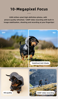Occhiali Smart AI Innovativi con Montatura TR90 a Basso MOQ, Fotocamera da 8MP, Video HD 1200P, Doppio Microfono ENC, Open Ear per Live Streaming