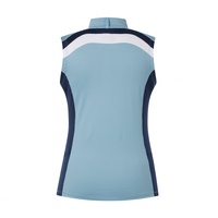 Camiseta Deportiva sin Mangas con Protección Solar UPF+40 para Montar a Caballo, Camiseta Ajustada con Cierre de Cremallera, Ropa Ecuestre