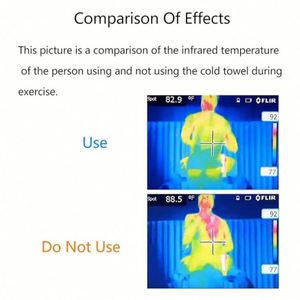 ผ้าเช็ดตัวเย็นสำหรับเล่นพิคเคิลบอลลายกองทัพเรือ ของขวัญสำหรับนักกีฬา แห้งเร็ว ซับเหงื่อ ทนทาน อุปกรณ์เสริมสำหรับออกกำลังกาย - Product Image 3