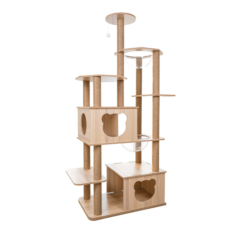 High jump little bear Castle cat climbing frame xxb-3