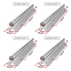Guida Lineare a Doppio Asse Integrata SGR SGR10 SGR10E SGR15 SGR15N SGR20 SGR20N SGR25 SGR35, Guida per Movimento Lineare, Lunghezza Personalizzabile - Product Image 3