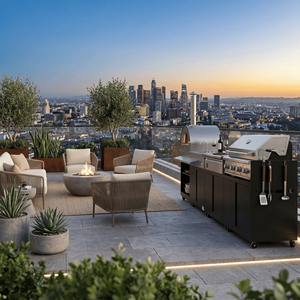 Mobile da <span class=keywords><strong>Cucina</strong></span> per Esterni <span class=keywords><strong>in</strong></span> Acciaio Inossidabile, Fresco al Tatto, Riciclabile, Durevole e Robusto - Product Image 2