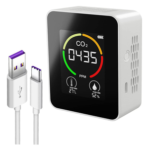 Moniteur <span class=keywords><strong>de</strong></span> qualité <span class=keywords><strong>de</strong></span> l'air 3-en-1 contrôlé par application dispositif multifonctionnel <span class=keywords><strong>de</strong></span> moniteur <span class=keywords><strong>de</strong></span> <span class=keywords><strong>CO2</strong></span>/détecteur <span class=keywords><strong>de</strong></span> dioxyde <span class=keywords><strong>de</strong></span> carbone testeur thermo-hygromètre - Product Image 6