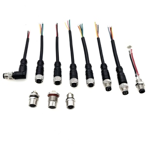 Câble Ethernet industriel personnalisé M12 Code D <span class=keywords><strong>RJ45</strong></span> Profinet EtherCAT Ethernet/IP prise de courant codée 4 broches D à <span class=keywords><strong>double</strong></span> extrémité en cuivre 6A - Product Image 6