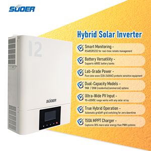 Khuyến mãi nóng: Biến tần năng lượng mặt trời lai 48VDC 12kw 12000W MPPT 4.2kw 6.2kw 9kw cho hệ thống năng lượng mặt trời nối lưới và ngoài lưới - Product Image 2