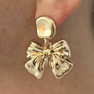 Orecchino di gioielli di moda LS-C2779 per le donne bellissimo orecchino vendita calda orecchini di arco per <span class=keywords><strong>la</strong></span> vita quotidiana - Product Image 1