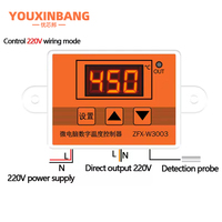 Micro régulateur de température ZFX-W3003 Thermostat thermorégulateur chauffage et refroidissement Incubateur Intelligent régulateur de température de l'eau