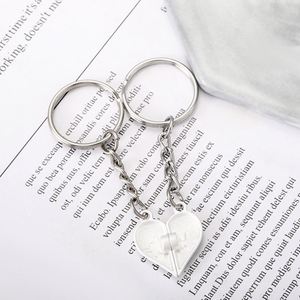 Colgante Creativo para Mochila con Diseño de Latido de Corazón, Regalo, Venta al por Mayor, Electrocardiograma, Llavero Magnético de Metal para Parejas - Product Image 5