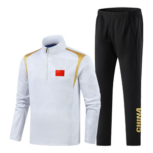 Uniformes Deportivos Personalizados con Logotipo OEM 2026, Trajes Deportivos a Rayas <span class=keywords><strong>de</strong></span> Poliéster para Hombres y Mujeres, <span class=keywords><strong>Entrenadores</strong></span>, Juegos Deportivos, Grupo Nacional Ganador <span class=keywords><strong>de</strong></span> Premios - Product Image 1