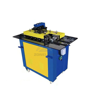Nueva máquina formadora de bloqueo de hoja de acero galvanizado 220V/380v Fabricante de codo de alta precisión 0,4-1,2mm de espesor - Product Image 2