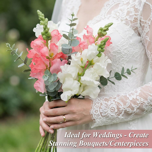 1 Pezzo <span class=keywords><strong>di</strong></span> Fiori Artificiali, Fiori <span class=keywords><strong>di</strong></span> Cignulino Finti in Seta da 16,14 Pollici, Effetto Realistico, per Decorazioni Casa e Matrimonio - Product Image 5