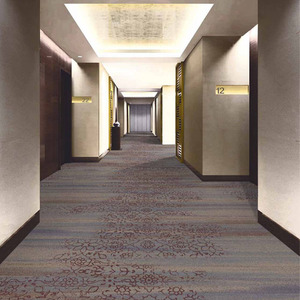 Alfombras de hotel con mechones de lujo Patrón personalizado Pasillo Alfombra de pasillo para sala de estar y dormitorio para vestíbulo de hotel - Product Image 1