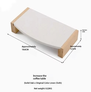 Environment Protection Stackable Jewelry Trays Solid Wood Microfiber Jewelry Display Stand - Product Image 1