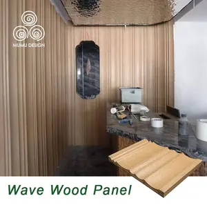 MUMU 3D декоративные древесины стеновые панели, внутренние деревянные зерна для обшивки стен, здание рифленая фон с изображением деревянных доскок панель