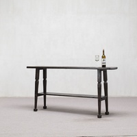Table console en bois moderne de haute qualité pour salon, salle à manger, chambre et couloir, fabriquée par une entreprise pour la décoration