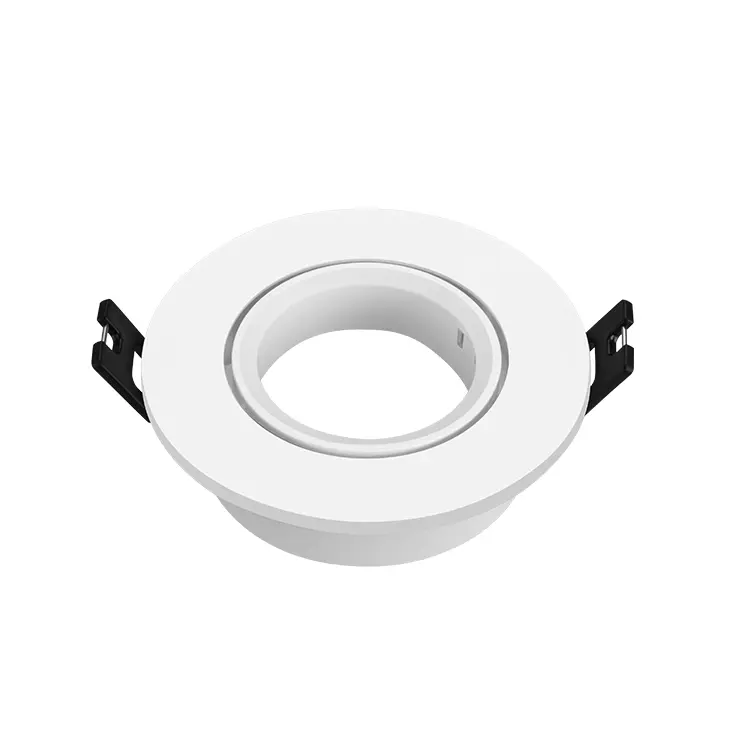 Ronde Anti Glare Downlight Behuizing Gu10 Spot Lamp Mr16 Led Module Down Licht Fitting Frame