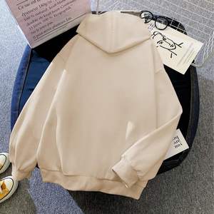 Sweat-shirt à capuche surdimensionné personnalisé avec motif de chat kawaii pour adolescentes et femmes, pull en coton esthétique à motif de chat animal - Product Image 5