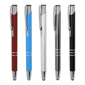 Penna a Sfera in Metallo Sportiva con Stilo Touch Screen per Uso in Palestra - Logo Personalizzato, OEM Disponibile - Product Image 4
