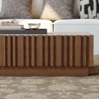 Table basse transformable en bois pliable, moderne et écologique, multi-usages pour salon, maison, bureau et étude
