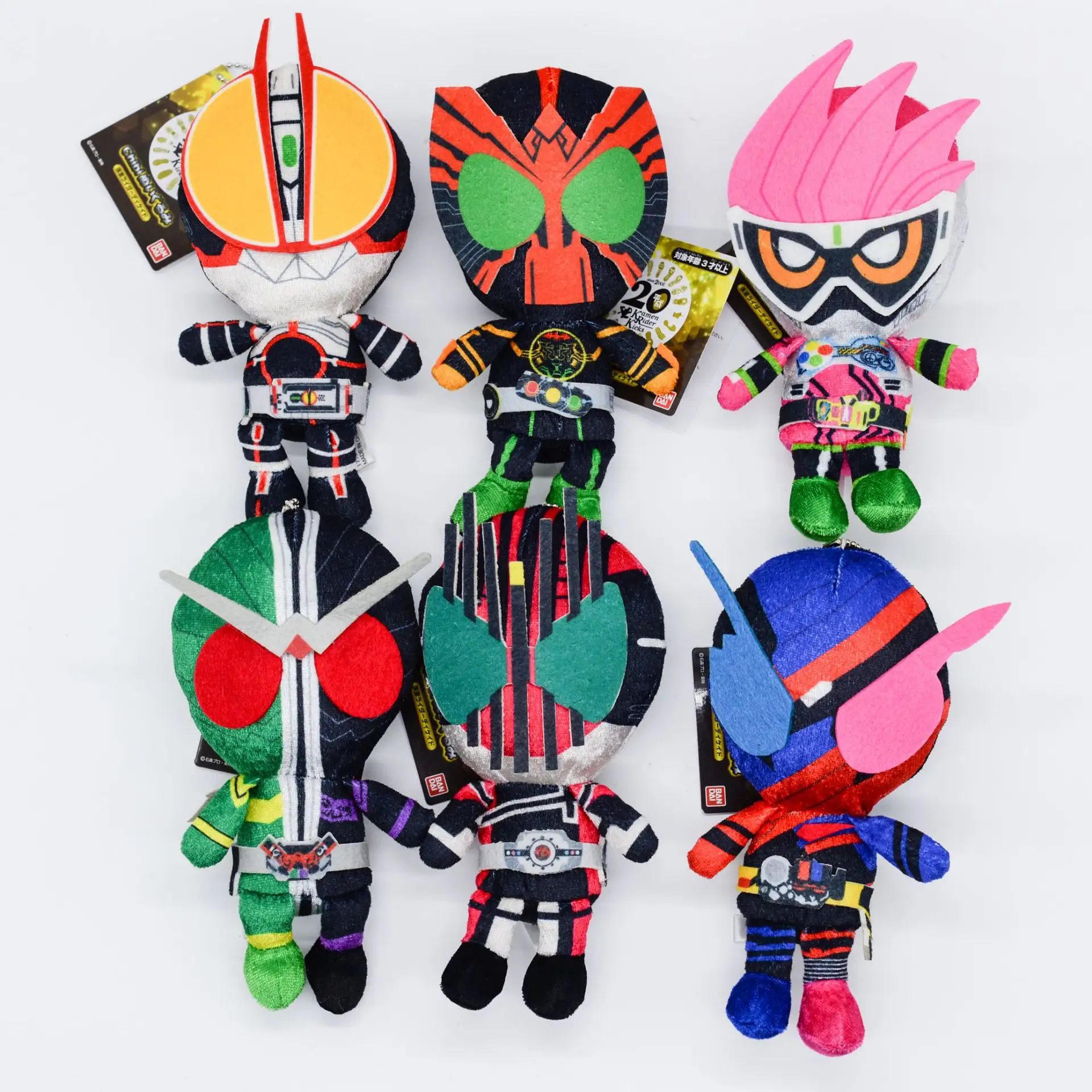 AMBR 15cm อัศวินสวมหน้ากากของเล่นชุด Kamen Rider ของที่ระลึกกระเป๋าตุ๊กตาจี้ตกแต่งขายส่ง